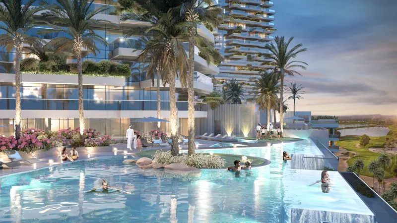 Swimming Pool-Golf Greens